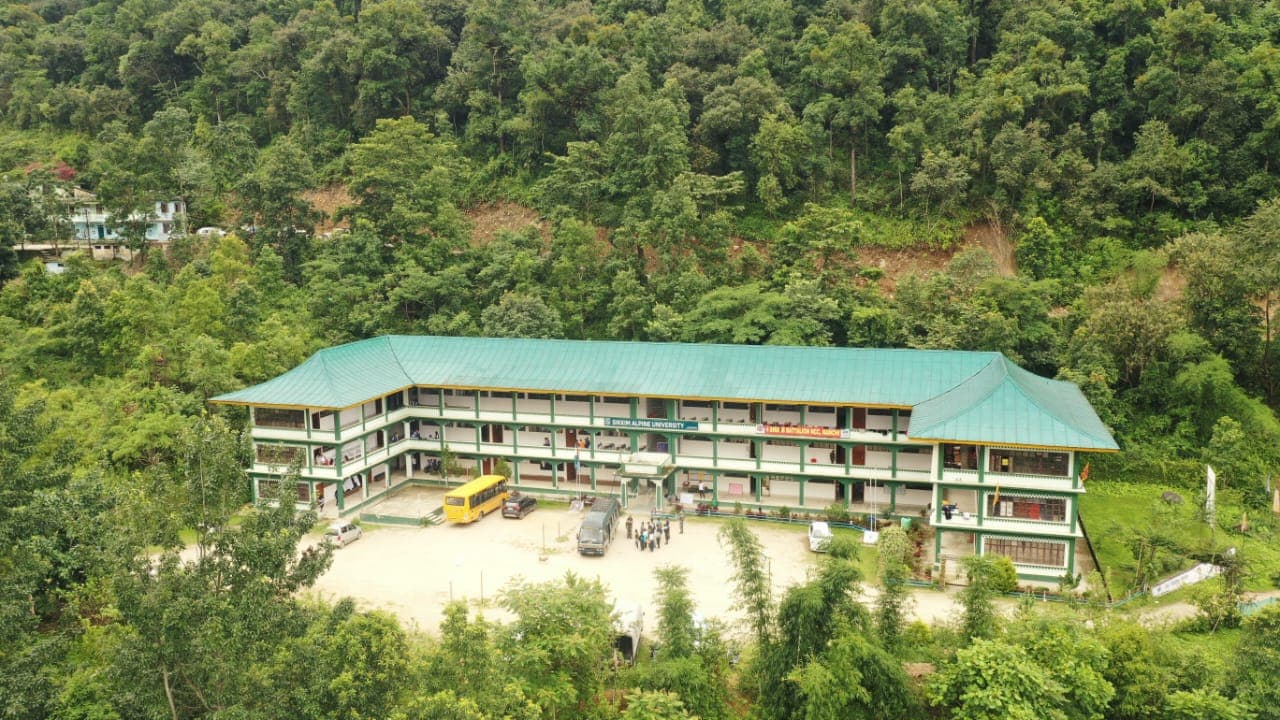 Sikkim Alpine University (Formerly EIILM University)  campus