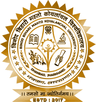 Binod Bihar Mahto Koylanchal University logo