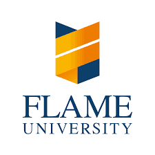 Flame University logo