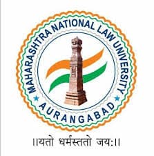 Maharashtra Natinoal Law University Government  logo