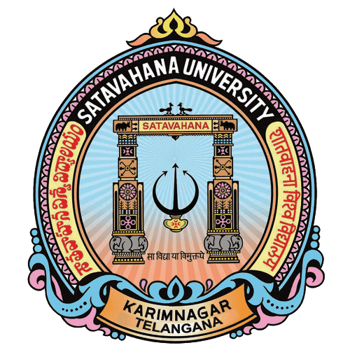 Satavahana University logo