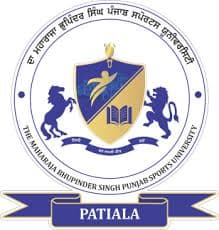 The Maharaja Bhupinder Singh Punjab Sports University logo