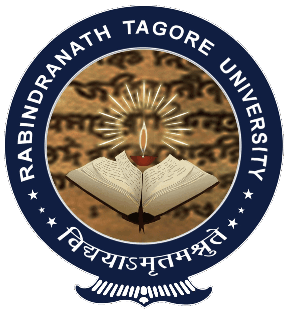 Rabindranath Tagore University logo