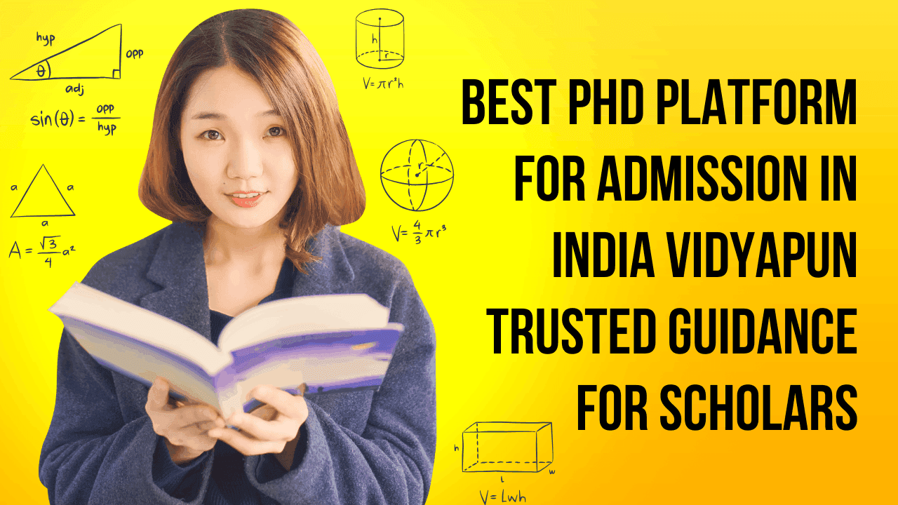 Best PhD Platform for Admission in India Vidyapun Trusted Guidance for Scholars