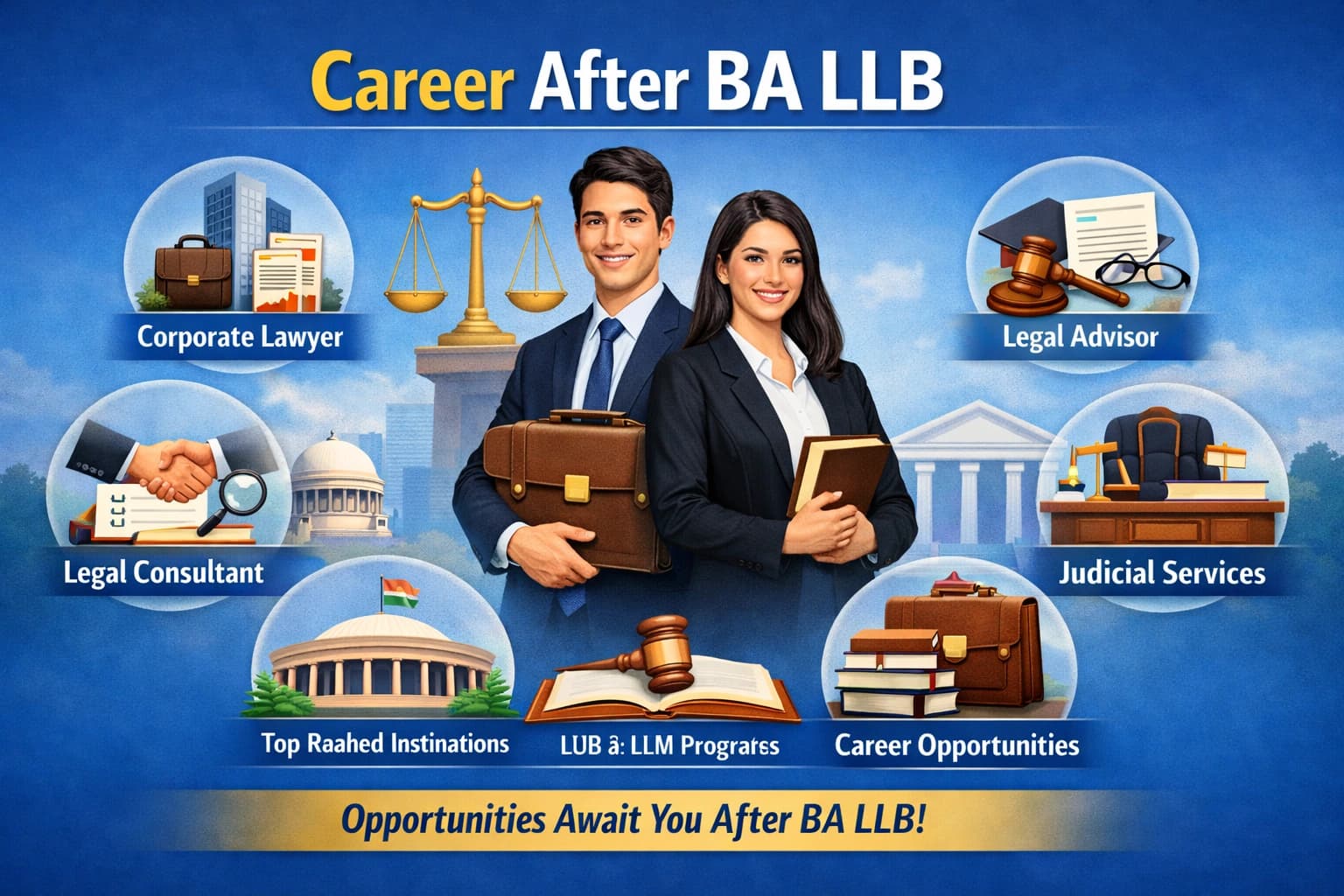Top Career Options After BA LLB: Explore the Best Legal Career Paths