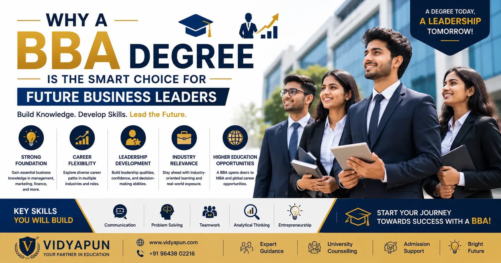 Why a BBA Degree is the Smart Choice for Future Business Leaders