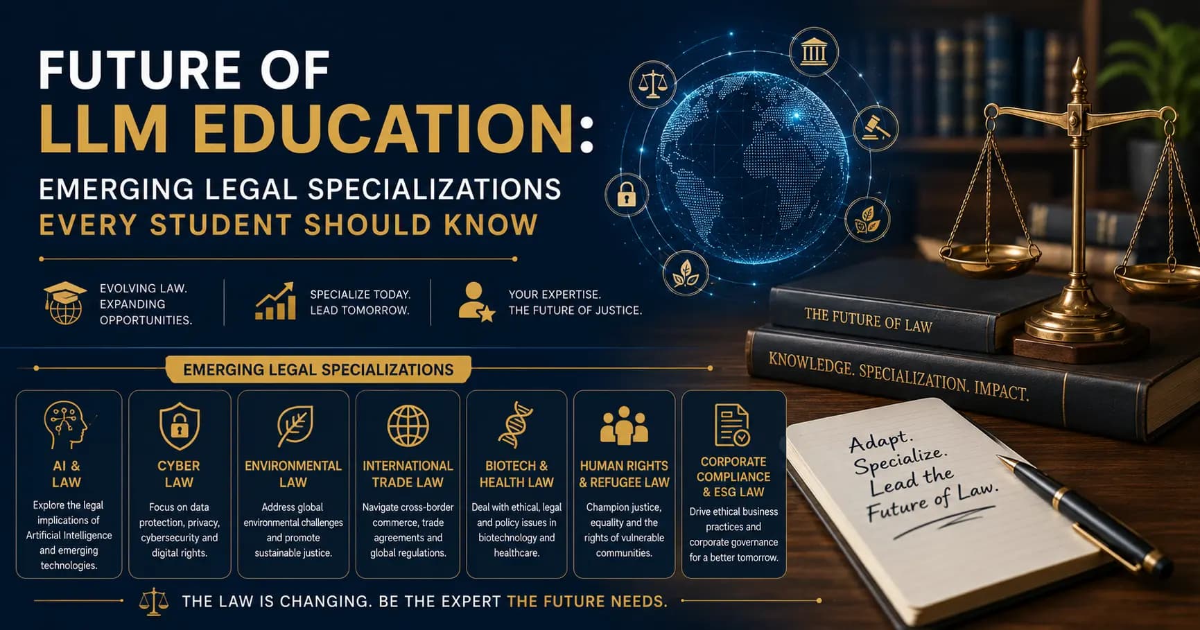 Future of LLM Education: Emerging Legal Specializations Every Student Should Know