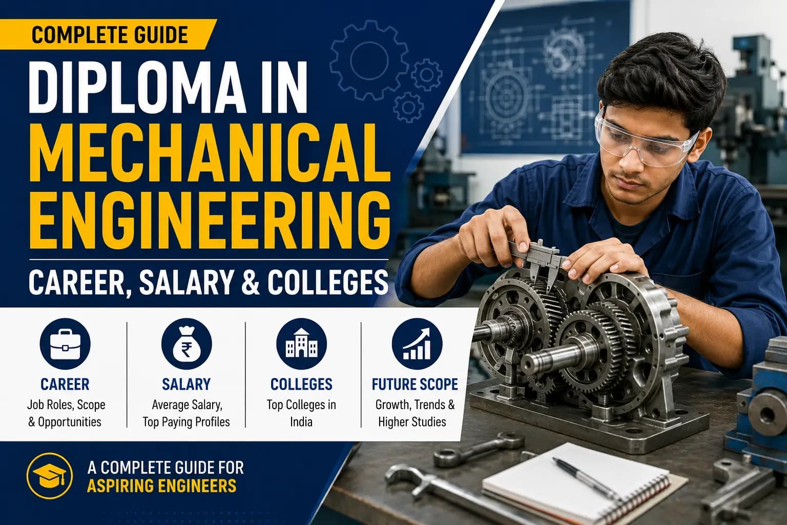 Diploma in Mechanical Engineering: Career & Scope 2026