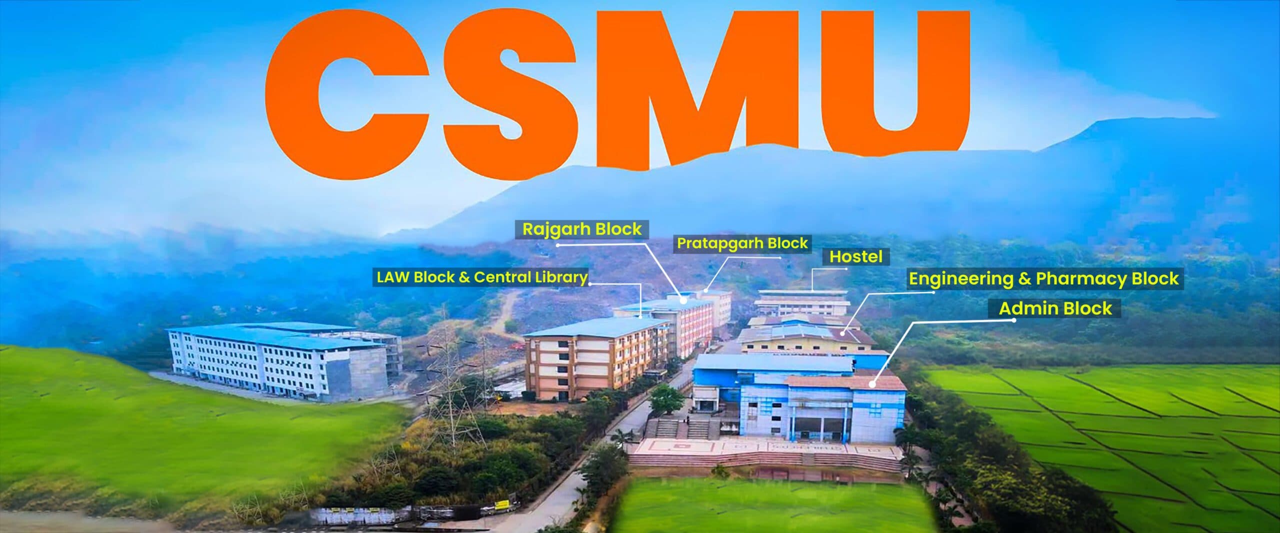 Chhatrapati Shivaji Maharaj University campus