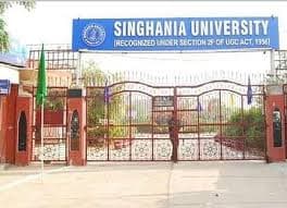 Singhania University campus