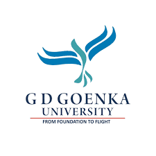 G. D. Goenka University logo
