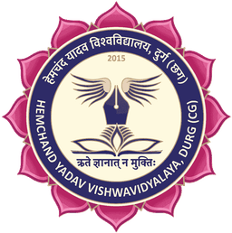 Hemchand Yadav Vishwavidyalaya Durg logo
