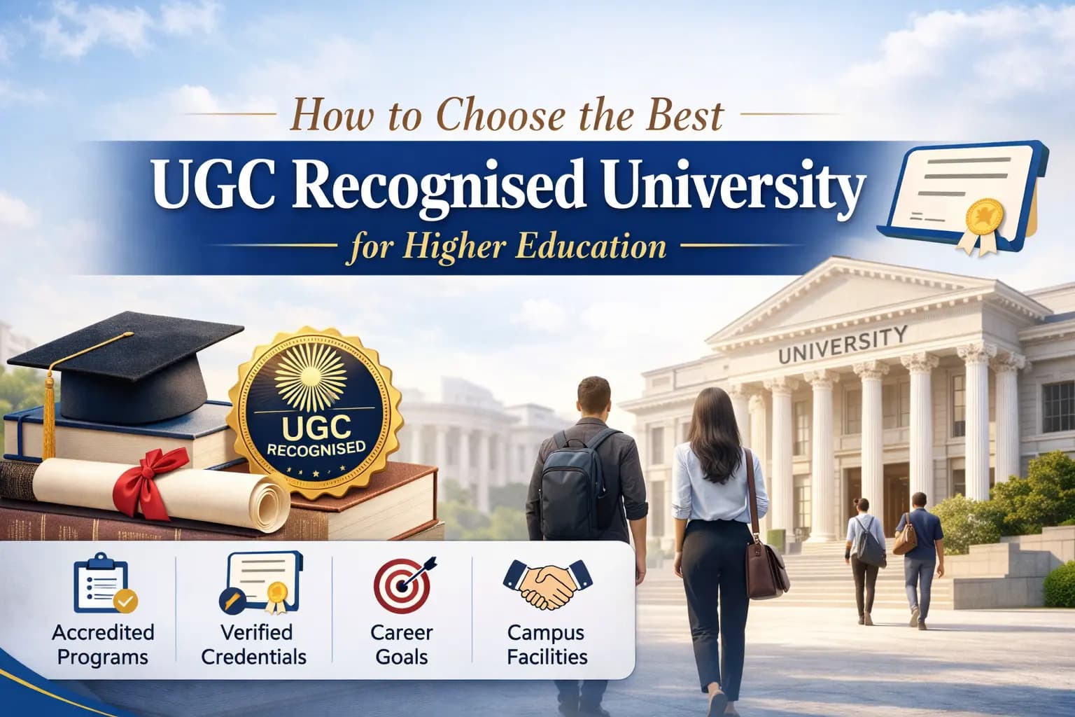 How to Choose the Best UGC Recognised University for Higher Education