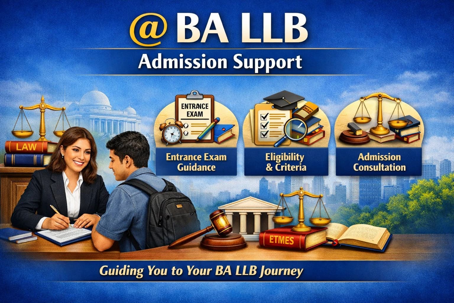 BA LLB Admission Support: Everything You Need to Know Before Choosing the Right Law University