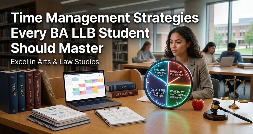 Time Management Strategies Every BA LLB Student Should Master