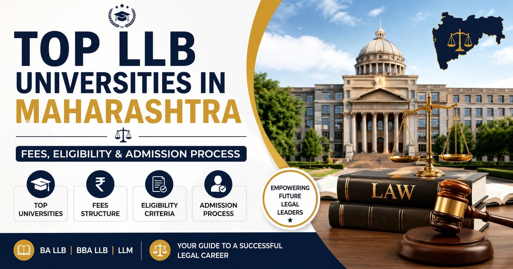 Top LLB Universities in Maharashtra: Fees, Eligibility & Admission Process