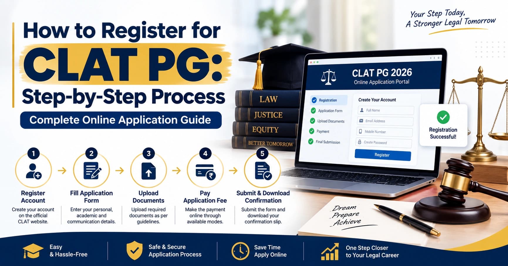 How to Apply for CLAT PG: Registration Guide for LLM Aspirants