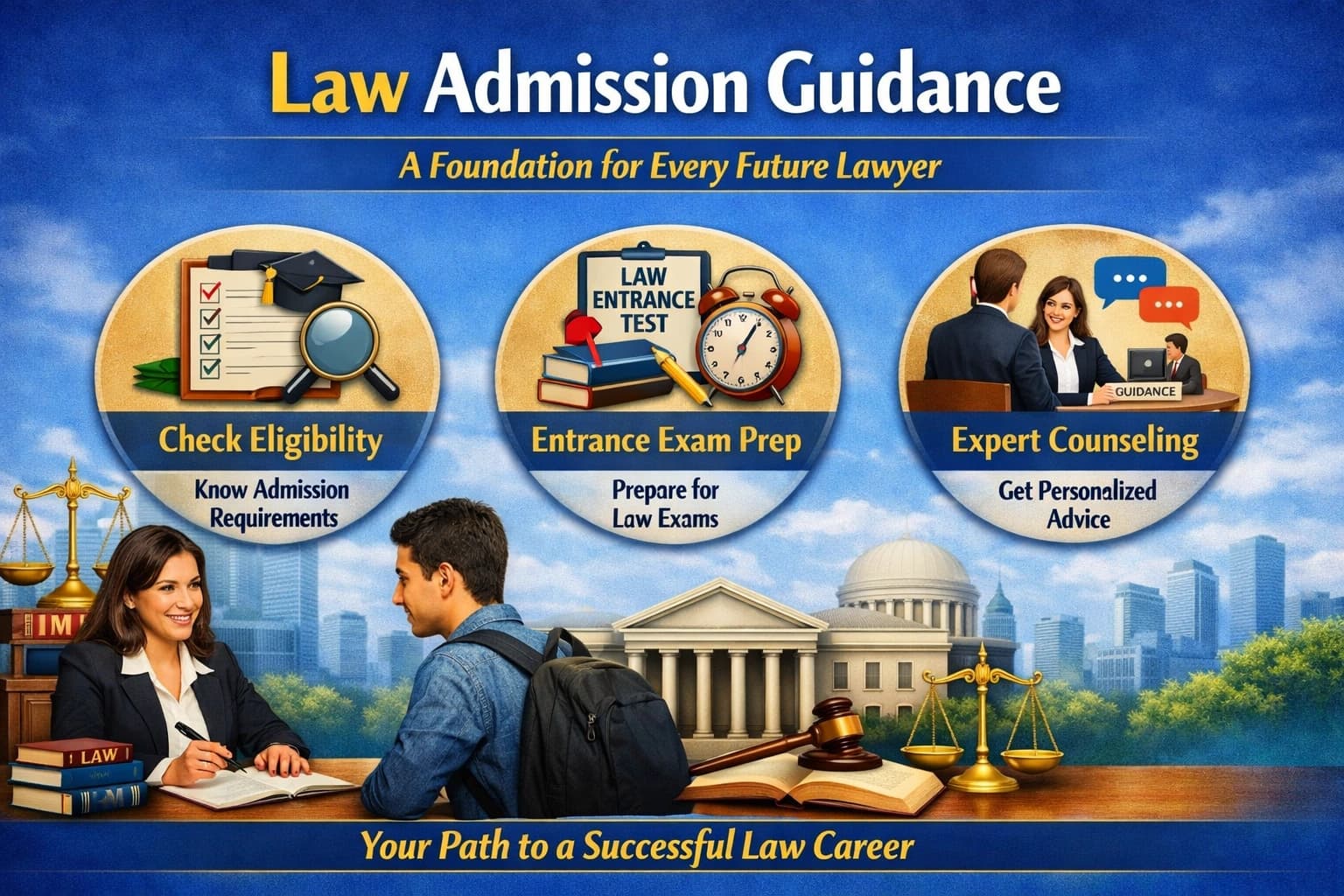 Law Admission Guidance: A Smart Way to Start Your Legal Education Journey