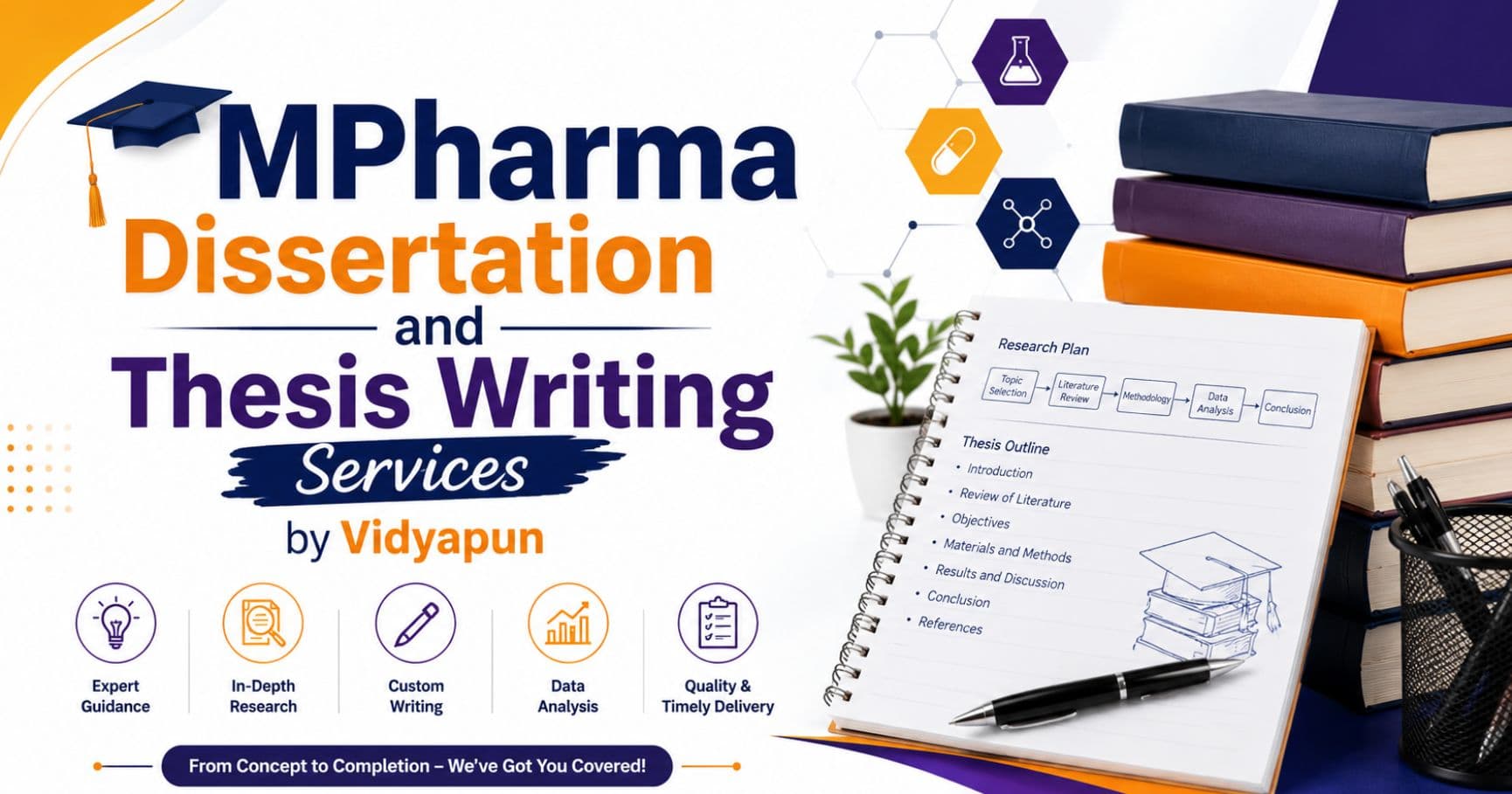 MPharma Dissertation and Thesis Writing Services by Vidyapun