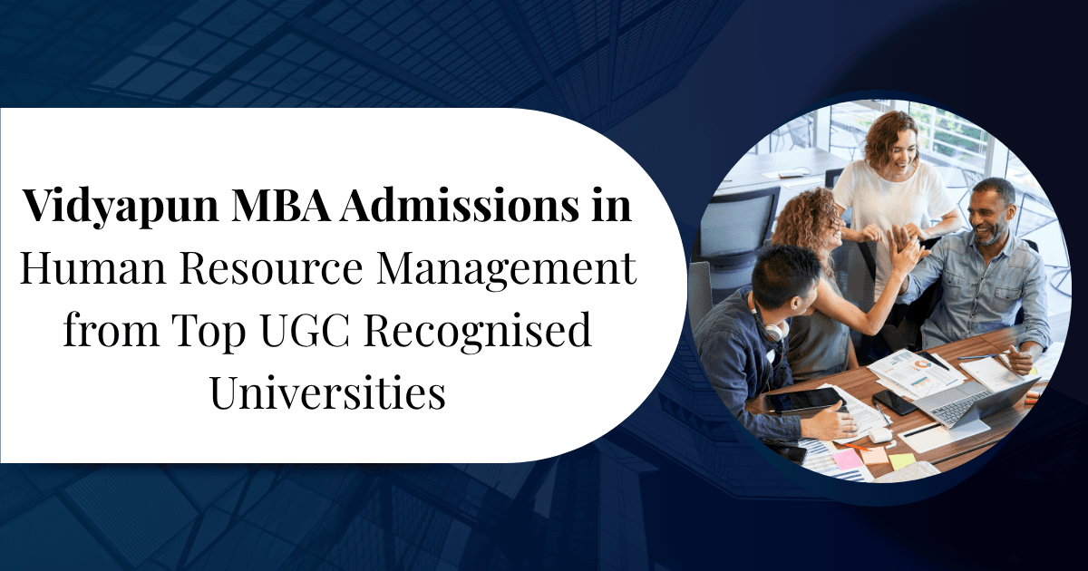 Vidyapun MBA Admissions in Business Analytics from UGC Recognised Universities in India
